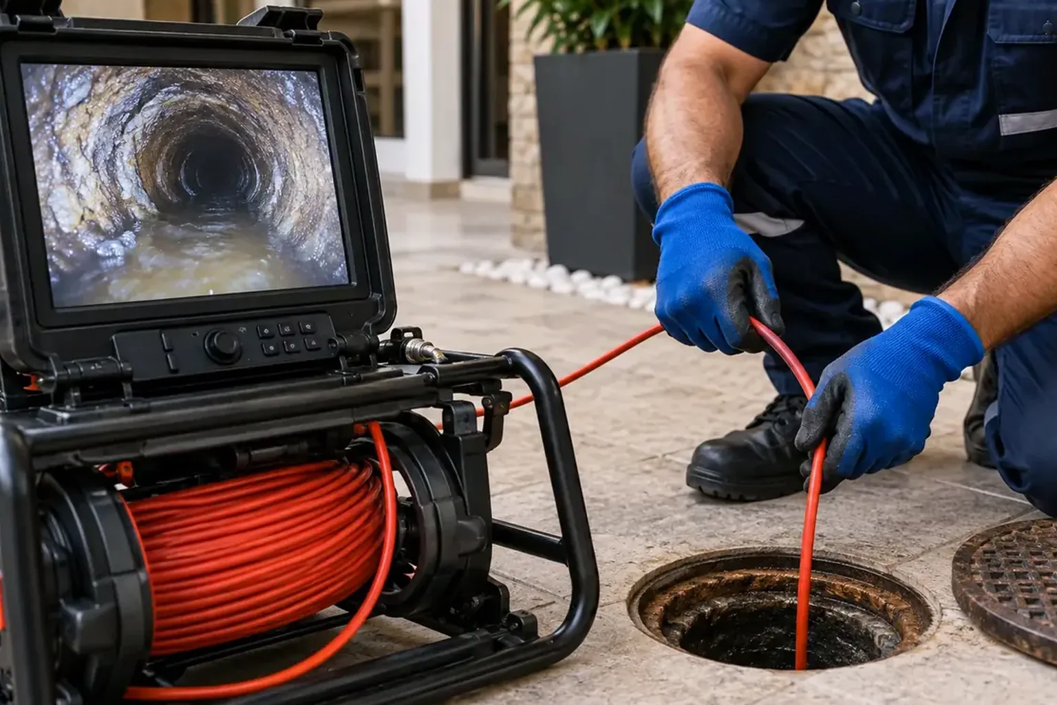 Inspeção de Tubulações com Câmera em Cubatão