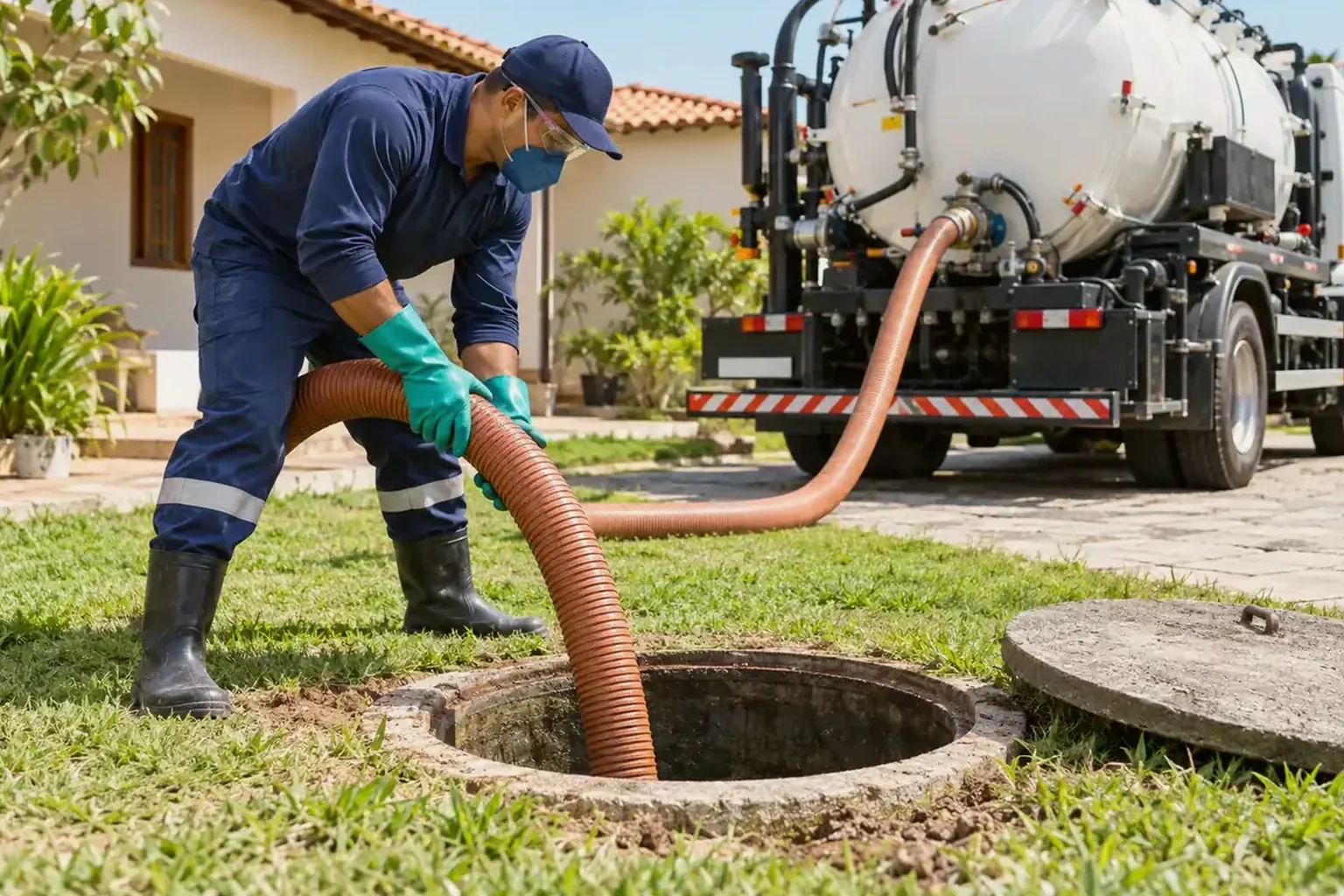 Limpeza de Fossas Sépticas em Cubatão